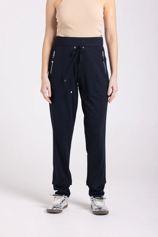 Two - T's Ponti Panelled Pants - Ink - Sizes: 10 12 14 16