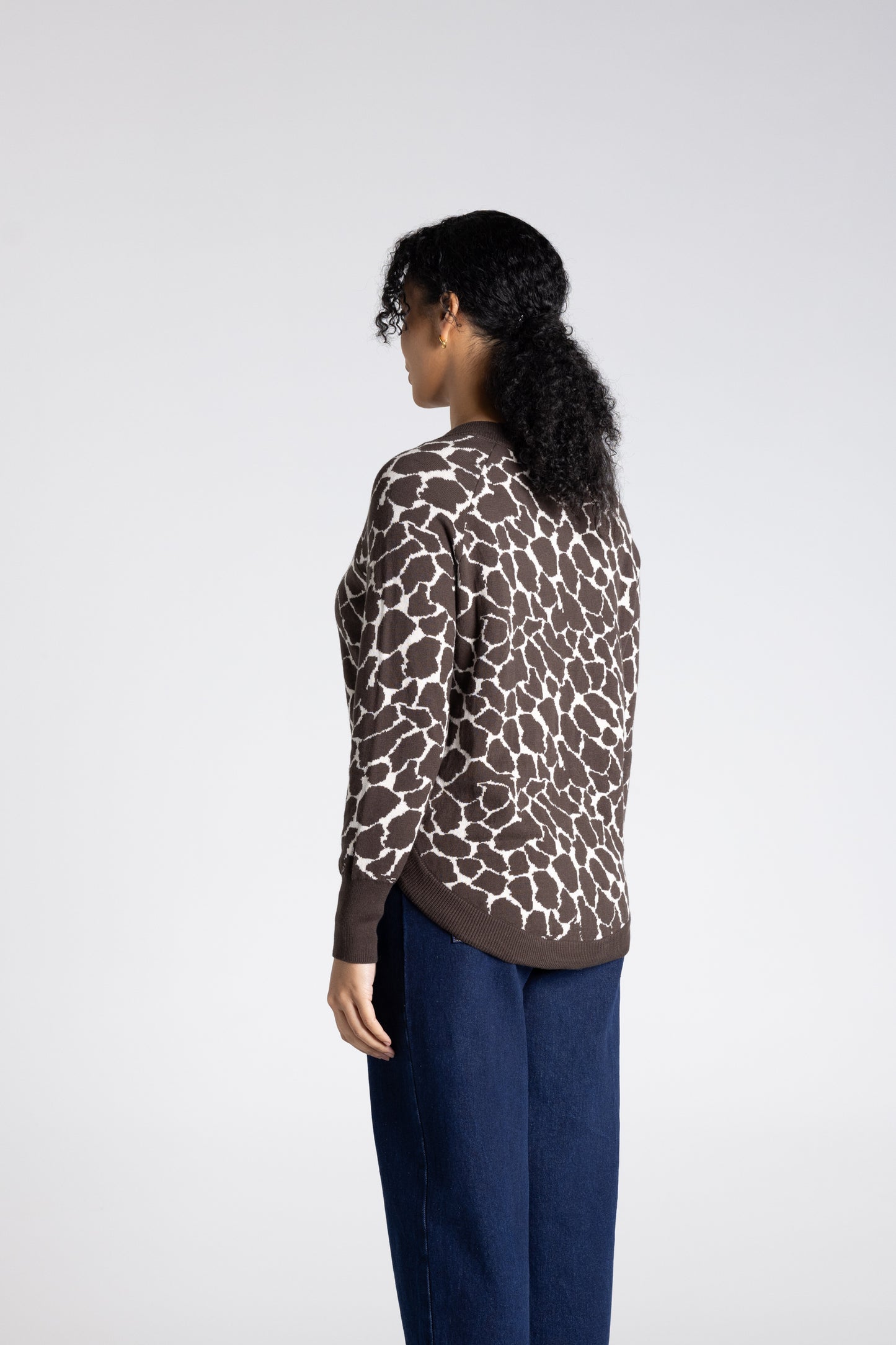 Two - T's Animal Scoop Crew Knit - Sizes: S M L
