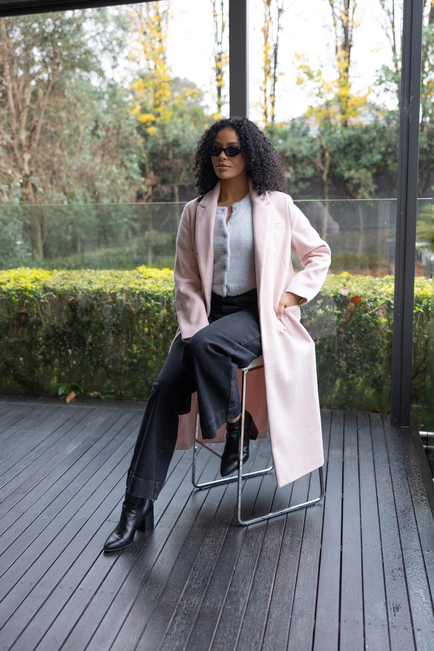 Two -T's Madison Coat - Pale Pink - Sizes: 10 12
