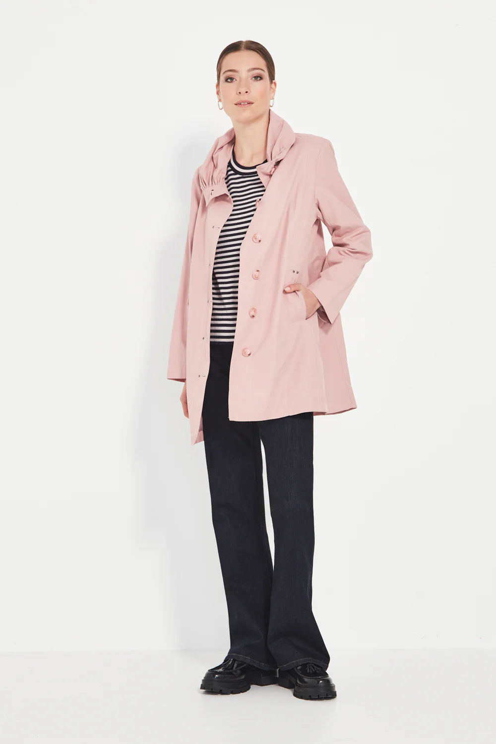 Verge "Tova Coat" - Pink - Sizes: S M L XXL