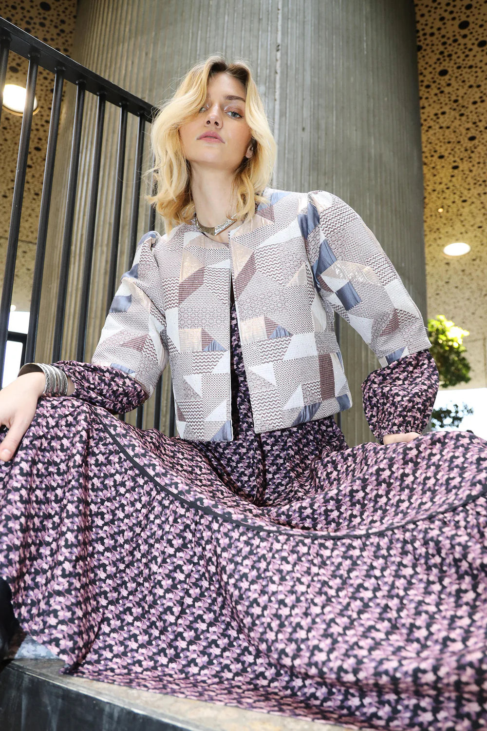 Lolly's Laundry "Trine" Short Jacket - Pink - Size: M