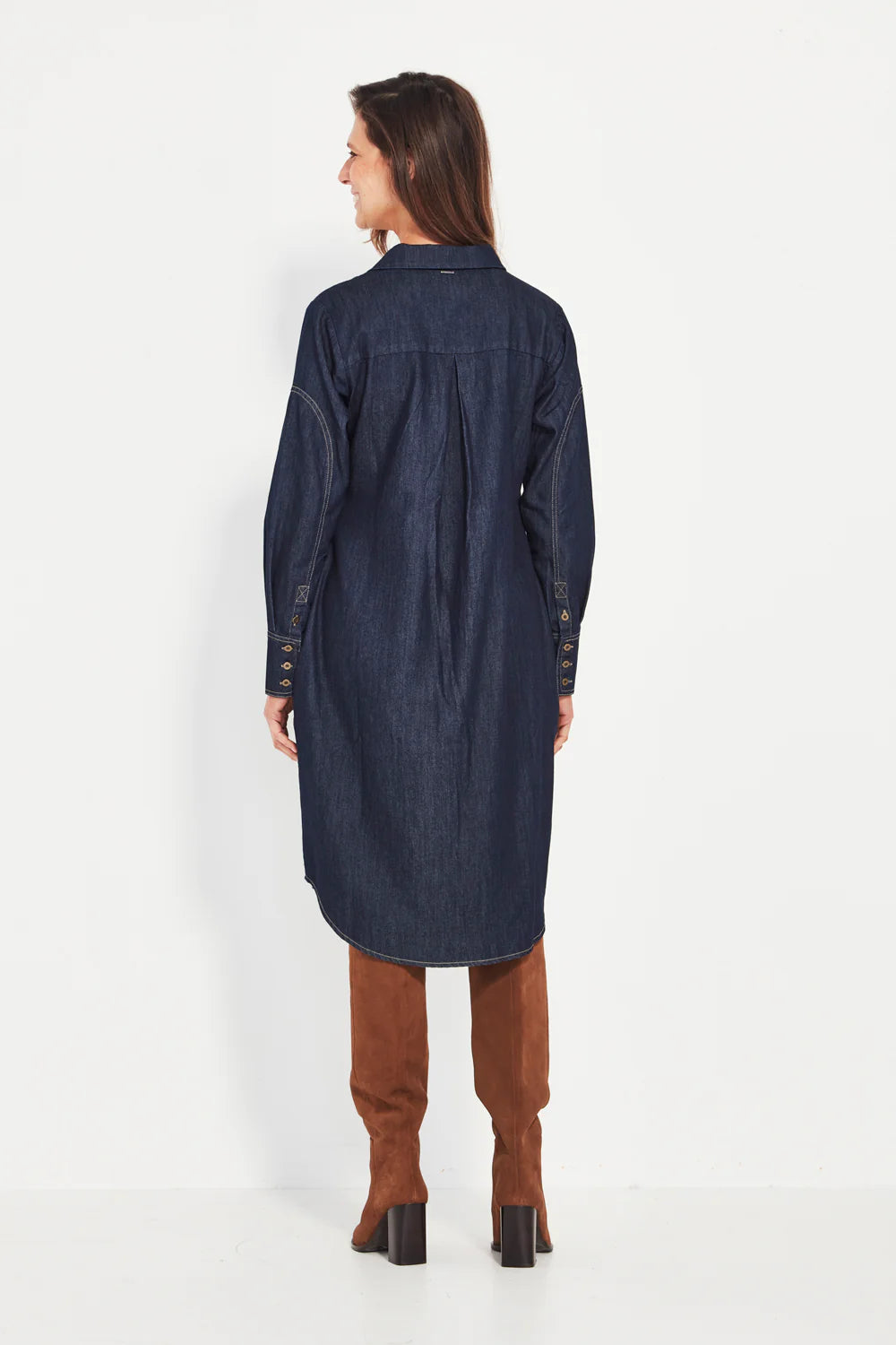 SALE   Verge    "Unit Dress"    -    Dark Denim    -   Sizes:  XS M