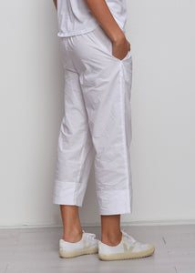 Zaket & Plover   White Cotton Pants  -  Sizes: XS