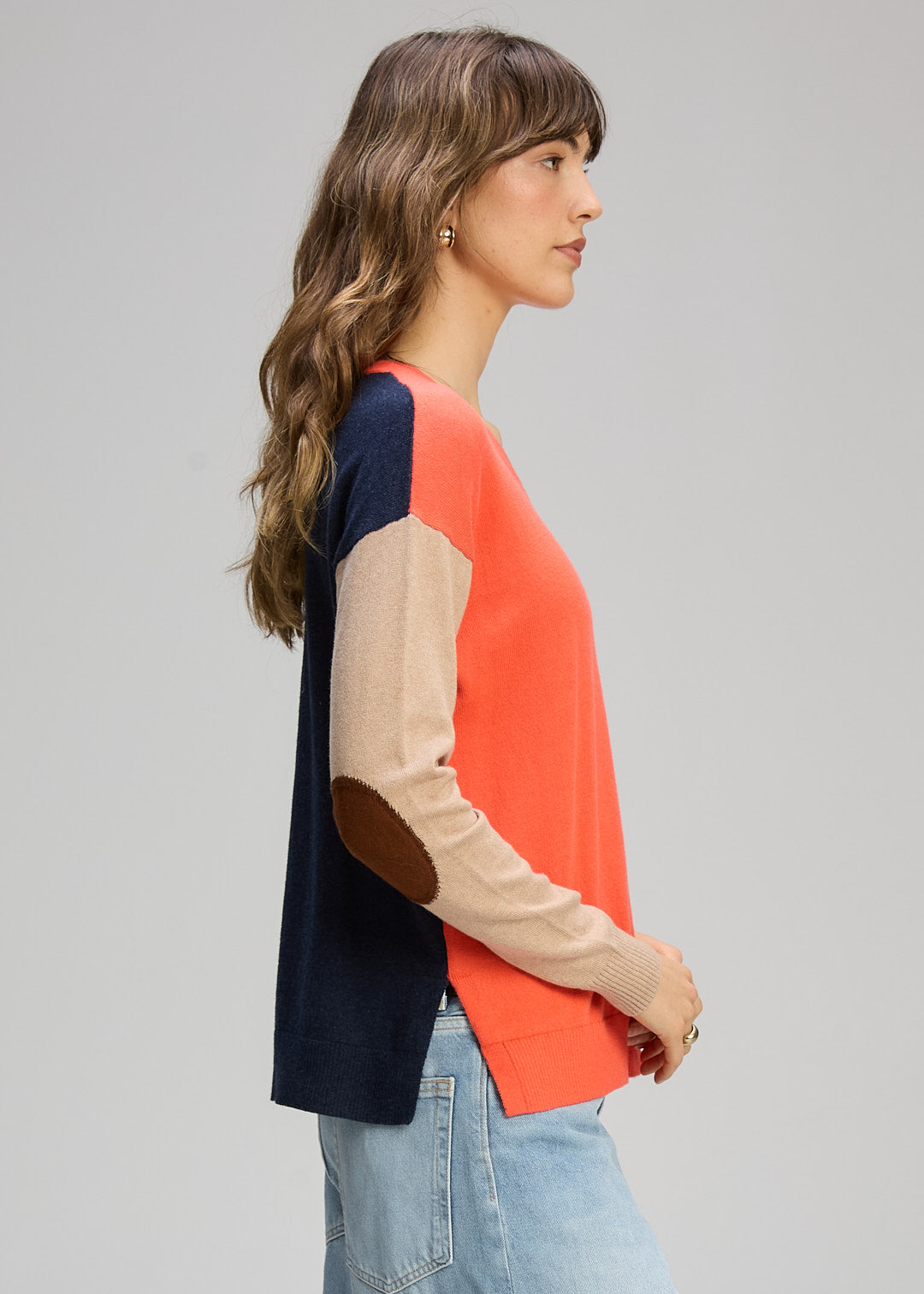 Zaket & Plover "Patch Play"Jumper - Melon - Sizes: S  L