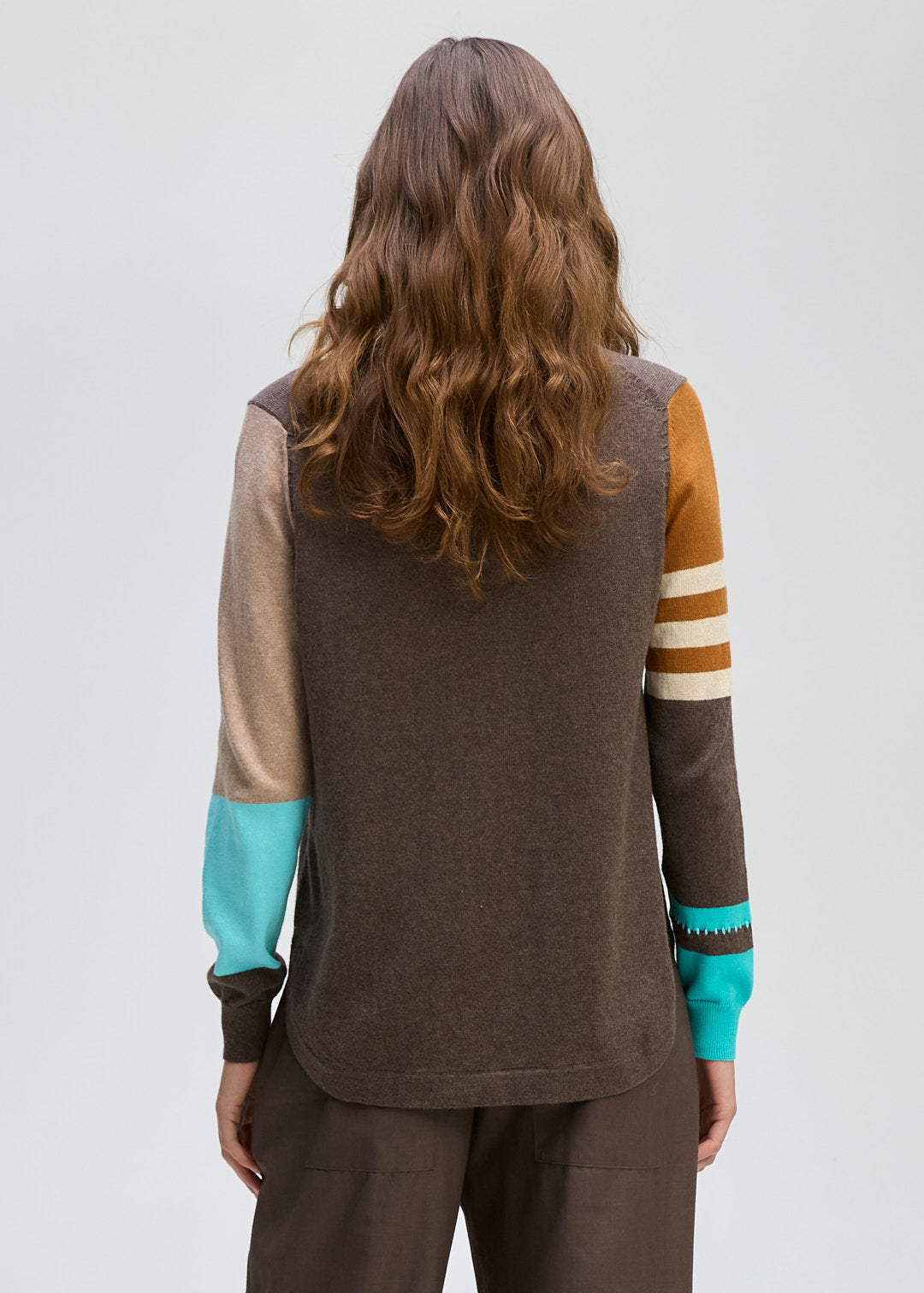 Zaket & Plover "Pocket Detail Jumper" - Mocha - Sizes: S M L XL