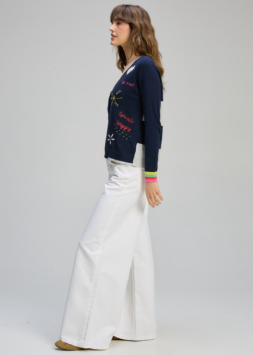 Zaket & Plover "Good Energy Cardi" - Dark Denim - Sizes: S  L