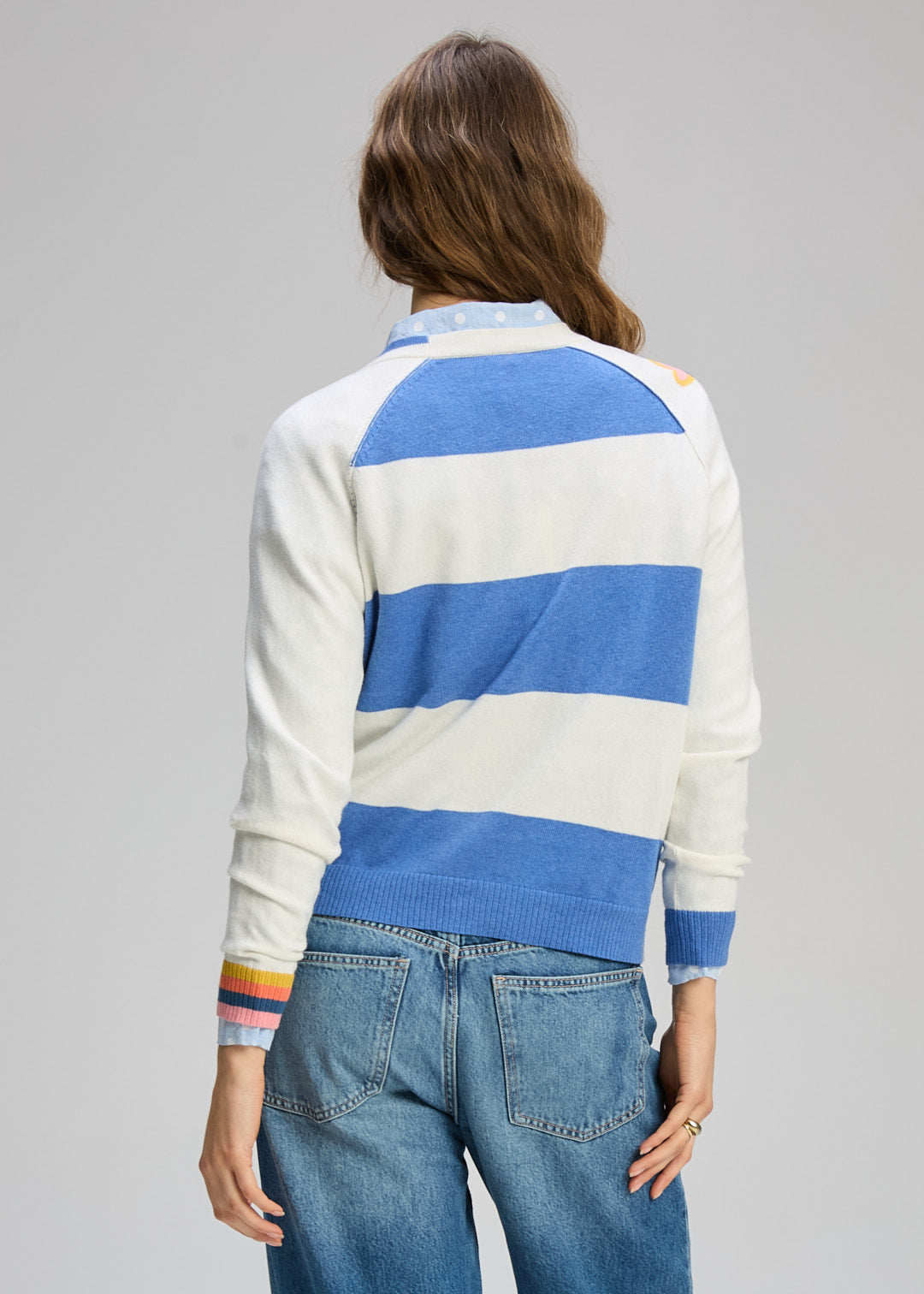 Zaket & Plover "Good Energy" Cardi - Winter White - Sizes: XS   L