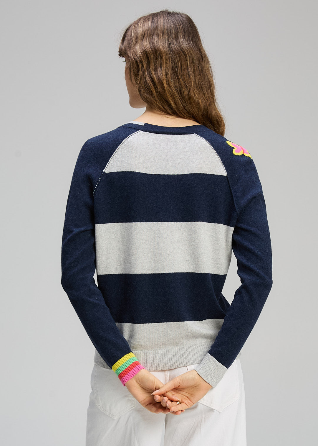 Zaket & Plover "Good Energy Cardi" - Dark Denim - Sizes: S  L