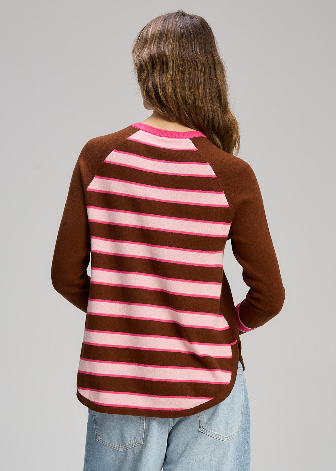 Zaket & Plover "Daisy Chain Sweater" - Chocolate - Sizes: XS S M  XL