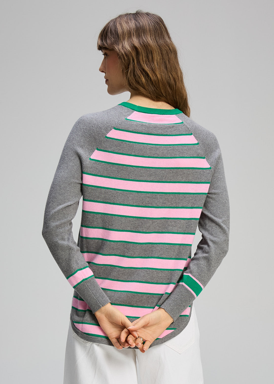 Zaket & Plover "Daisy Chain" Jumper - Cloud - Sizes: XS L