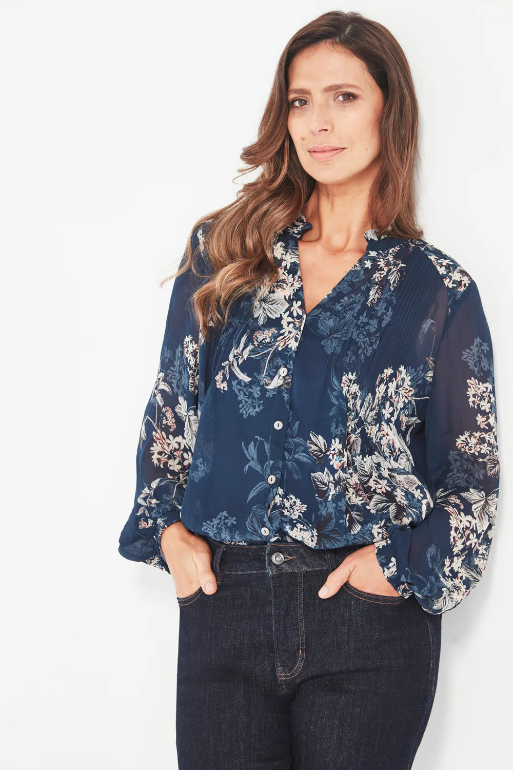 SALE  Verge "Zen Blouse" -Print - Sizes: S M L