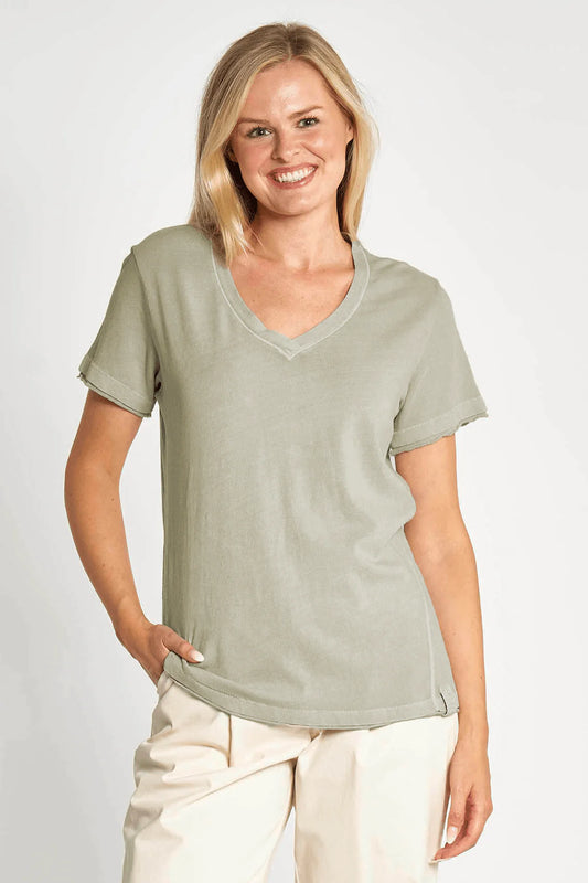 SALE   Zhrill     "Svana Top"    Olive    -    Sizes:  S M