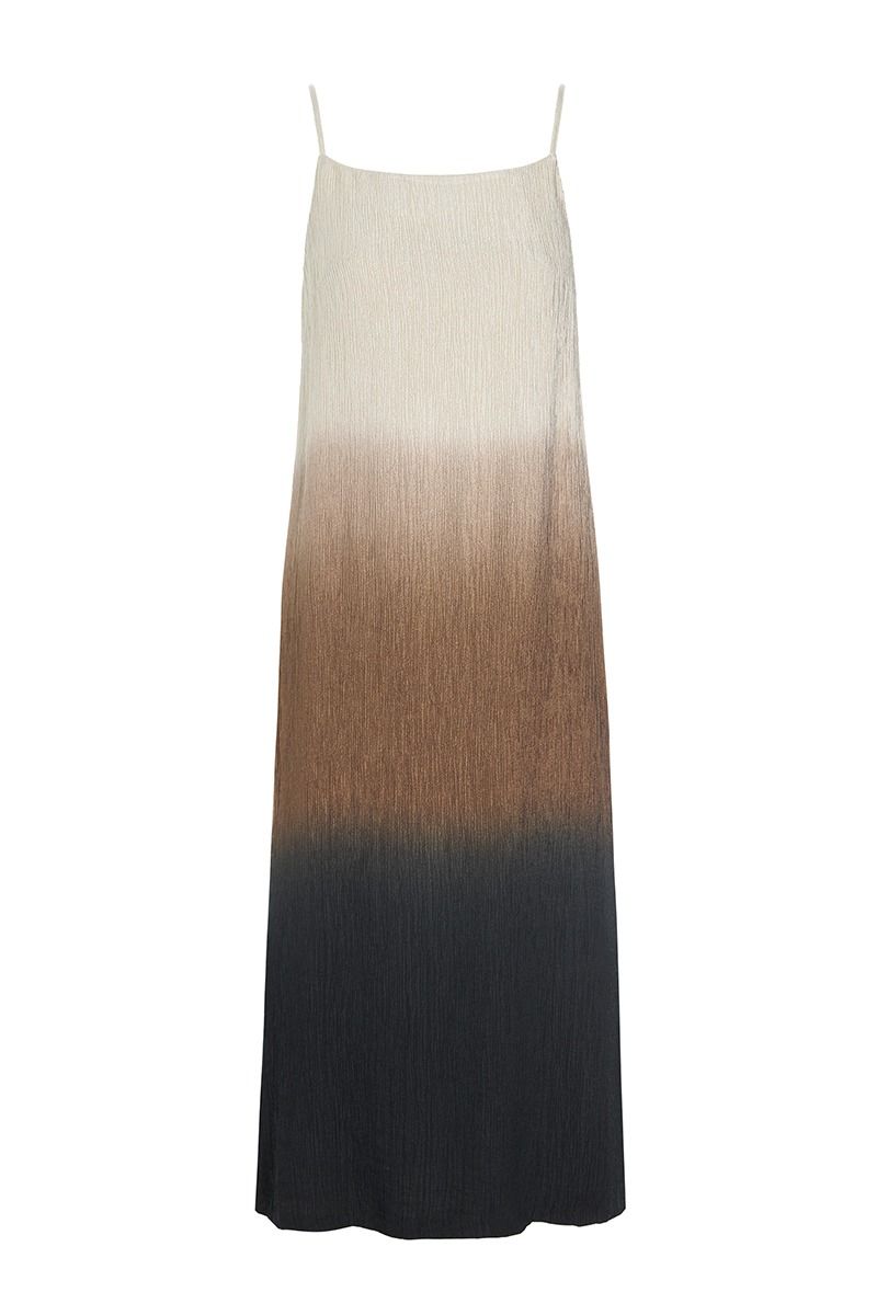 SALE  Bitte Kai Rand Summer Dip Dye Strap Dress - Size: XS