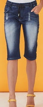Load image into Gallery viewer, SALE  New London Jeans  &quot;Dundee&quot; Hybrid Track Short   Blue Denim - Sizes:  M  L