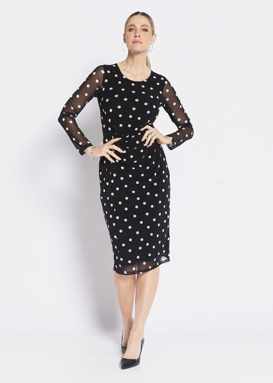 Philosophy "Hottie" Dress - Polkadot - Sizes: 8 10 12