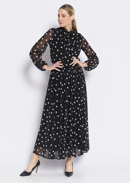 Philosophy "Kate"  Mesh Skirt - Polkadot - Sizes: 8 10 14 16