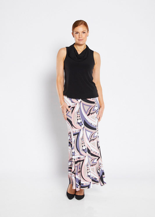 Philosophy 'Swoop' Maxi Skirt - Porter Print - Sizes: 8 10 12 14