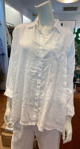 Frockk Rosie Shirt - White - Sizes: L