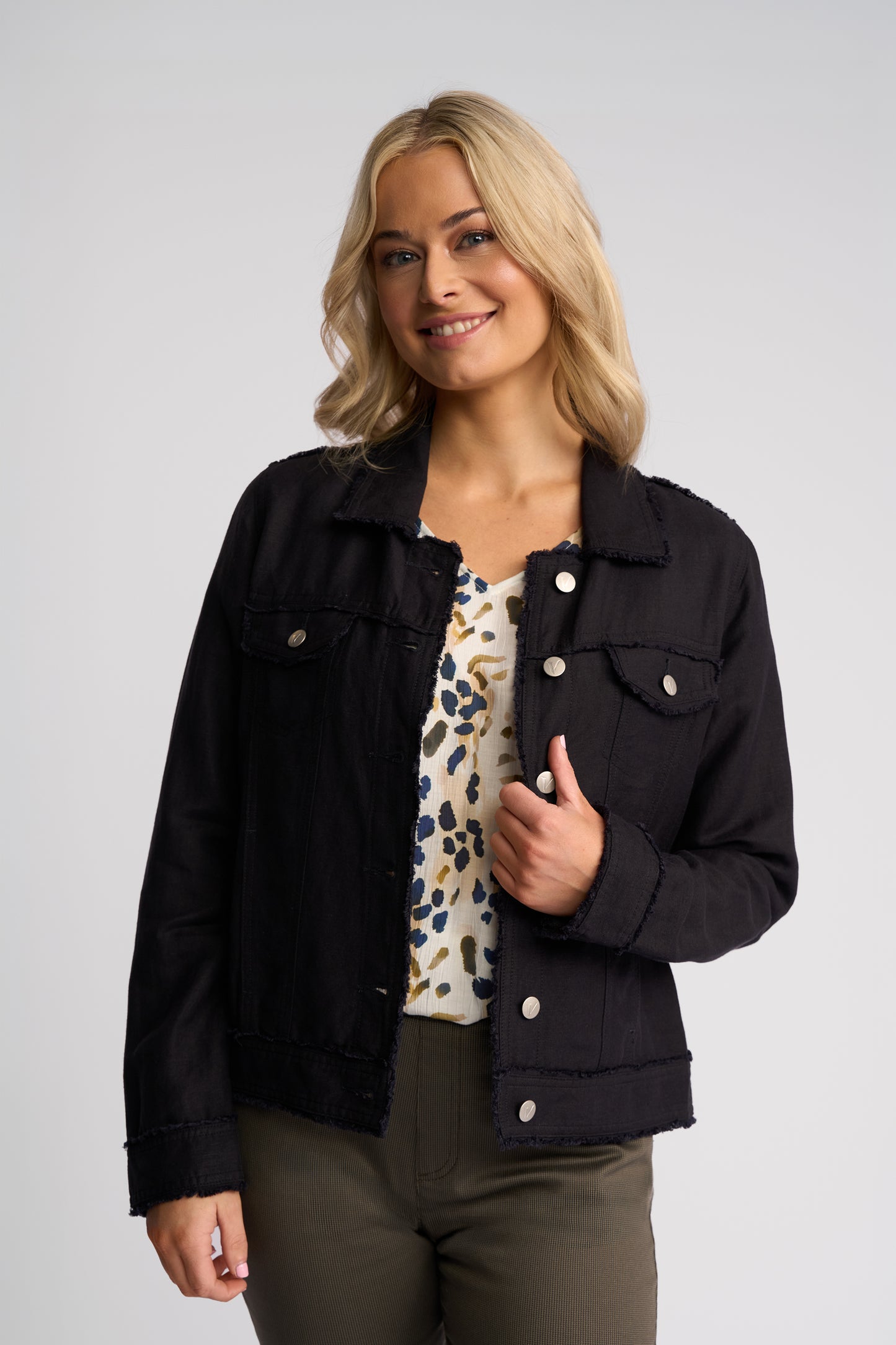 Vassalli "Aura Jacket" - Navy - Sizes: 10 16