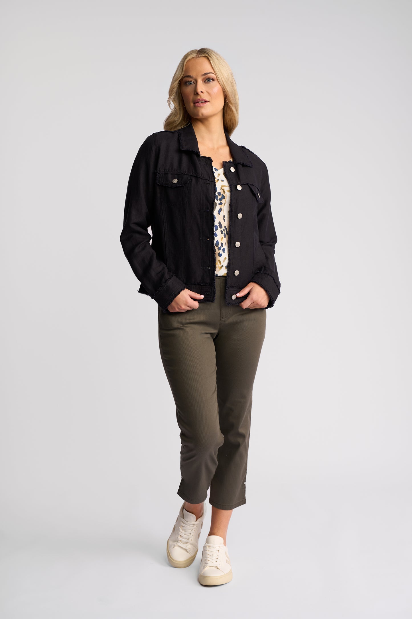 Vassalli "Aura Jacket" - Navy - Sizes: 10 16