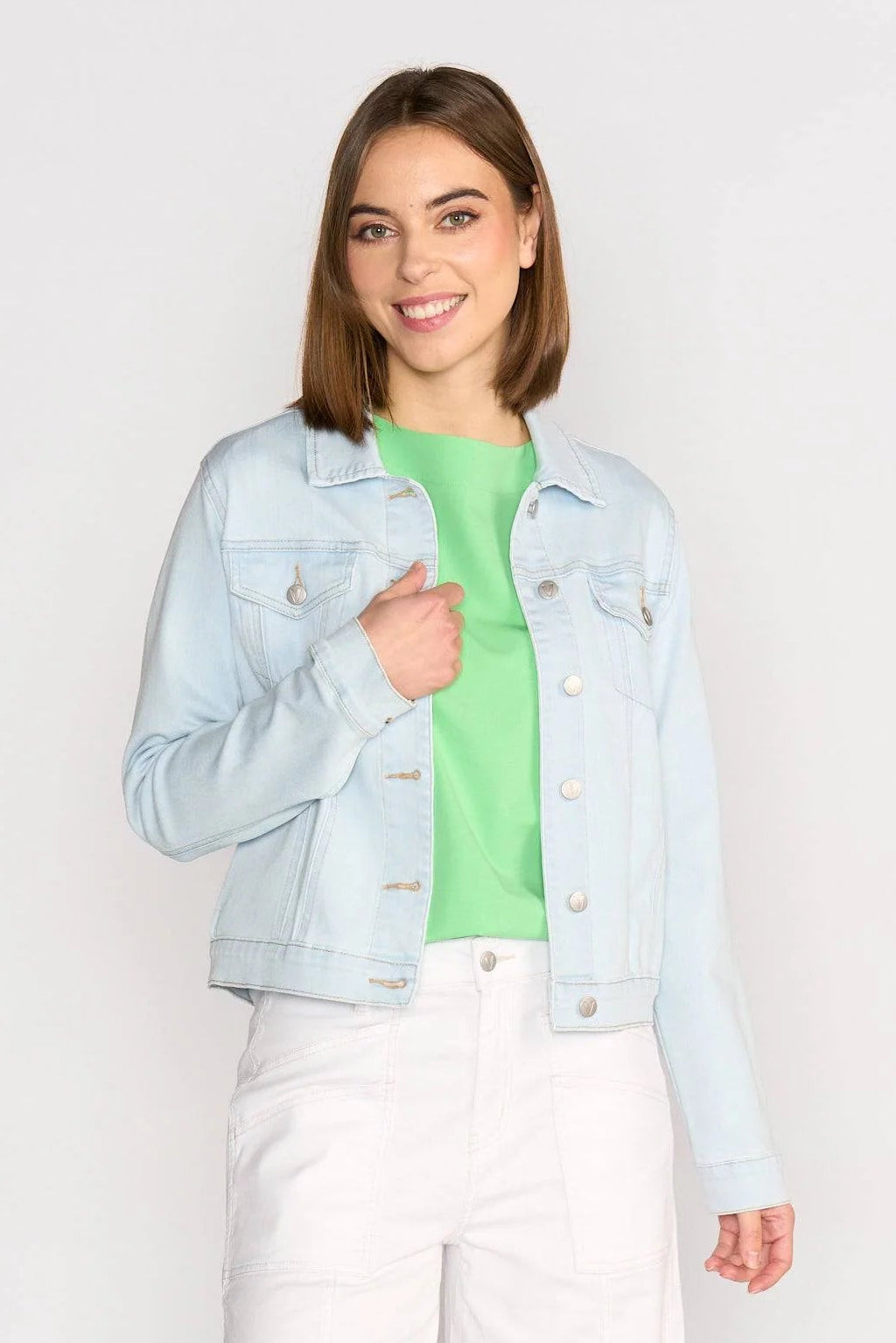 Vassalli    Denim Jacket   -   Arctic   -   Sizes:  10 12 14 18