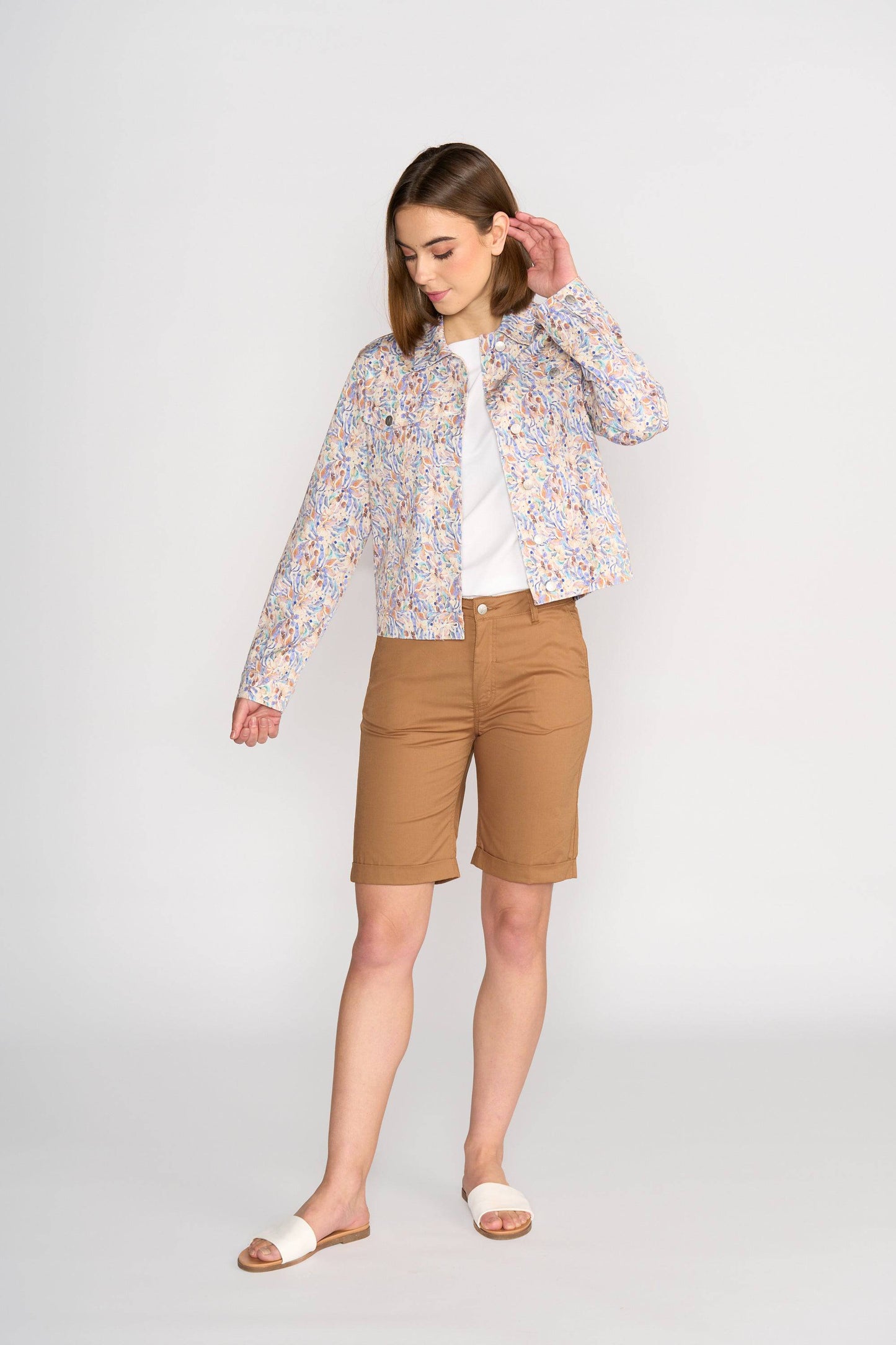 SALE Vassalli  Printed Jacket - Amalfi Print - Sizes: 12