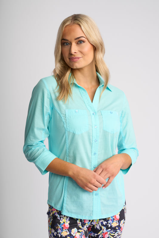 Vassalli "Isla Shirt" - Marine - Sizes: 8 10 18