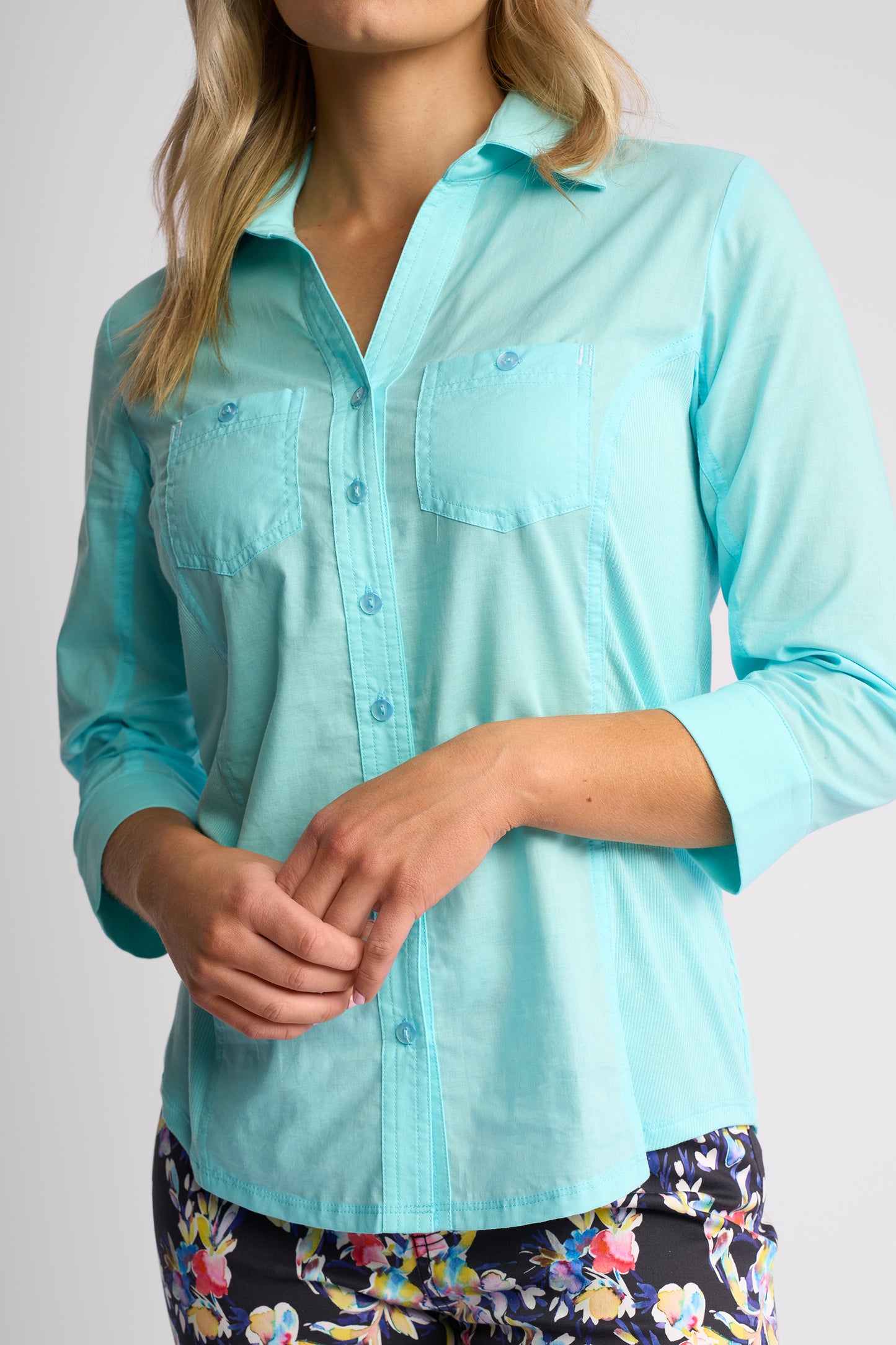 Vassalli "Isla Shirt" - Marine - Sizes: 8 10 18