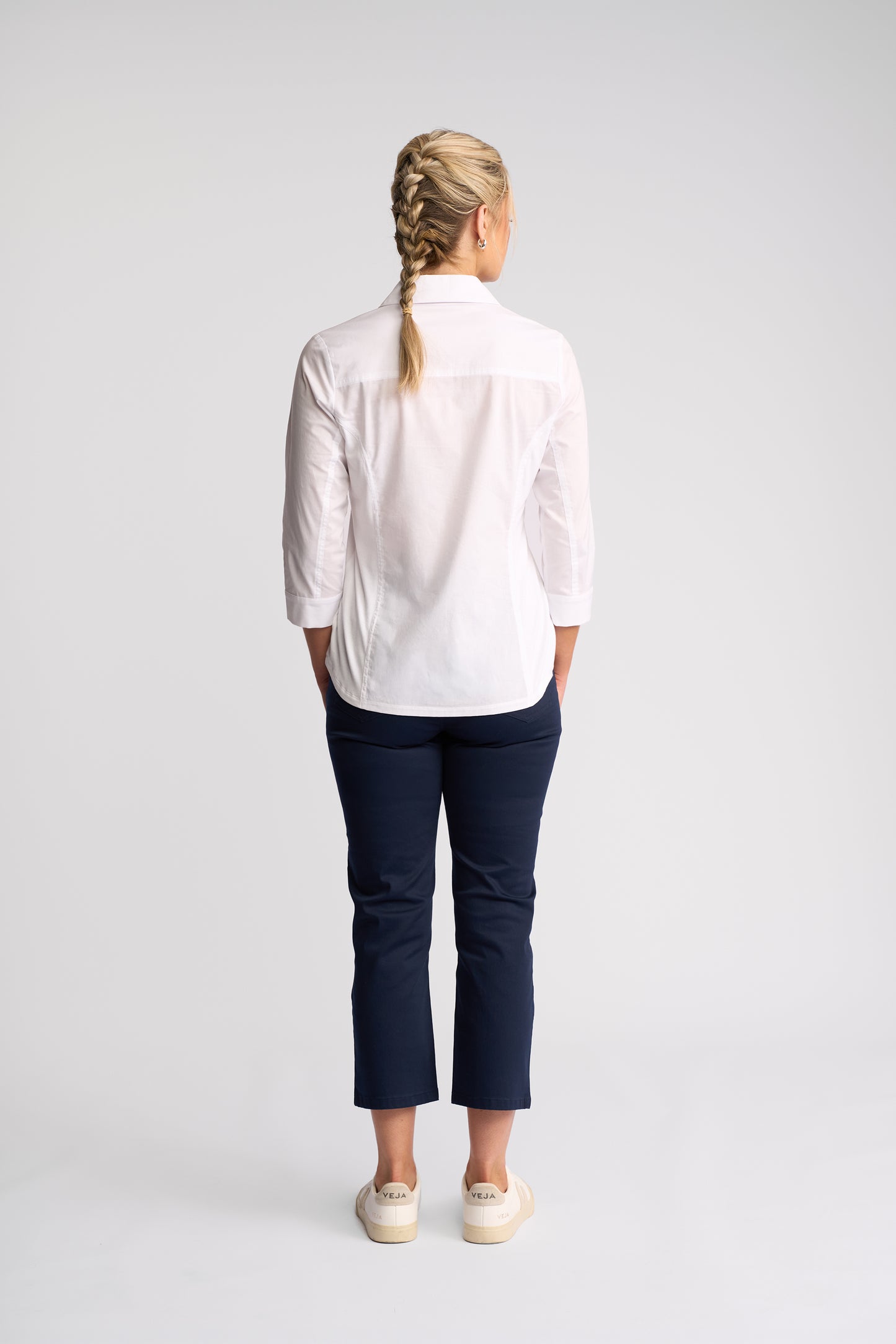 Vassalli "Isla Shirt" - White - Sizes: 8 10 12 14 16 18