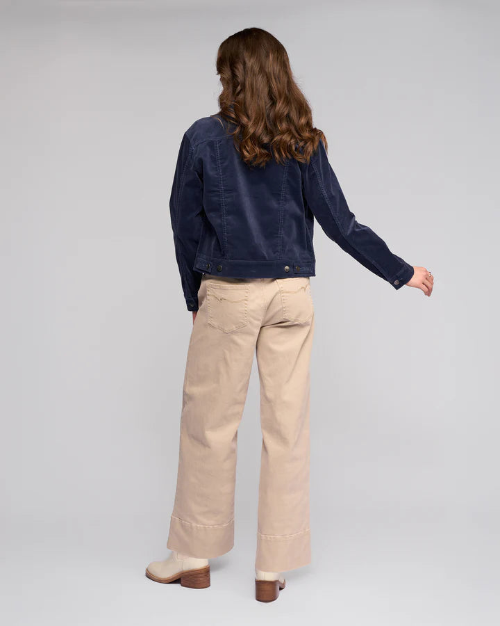 Vassalli "Core Cord Jacket" - Slate - Size:  12