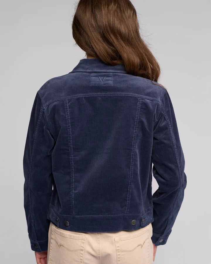 Vassalli "Core Cord Jacket" - Slate - Size:  12