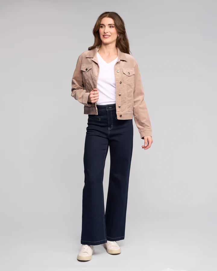 Vassalli "Core Cord Jacket" - Twig - Sizes: 16