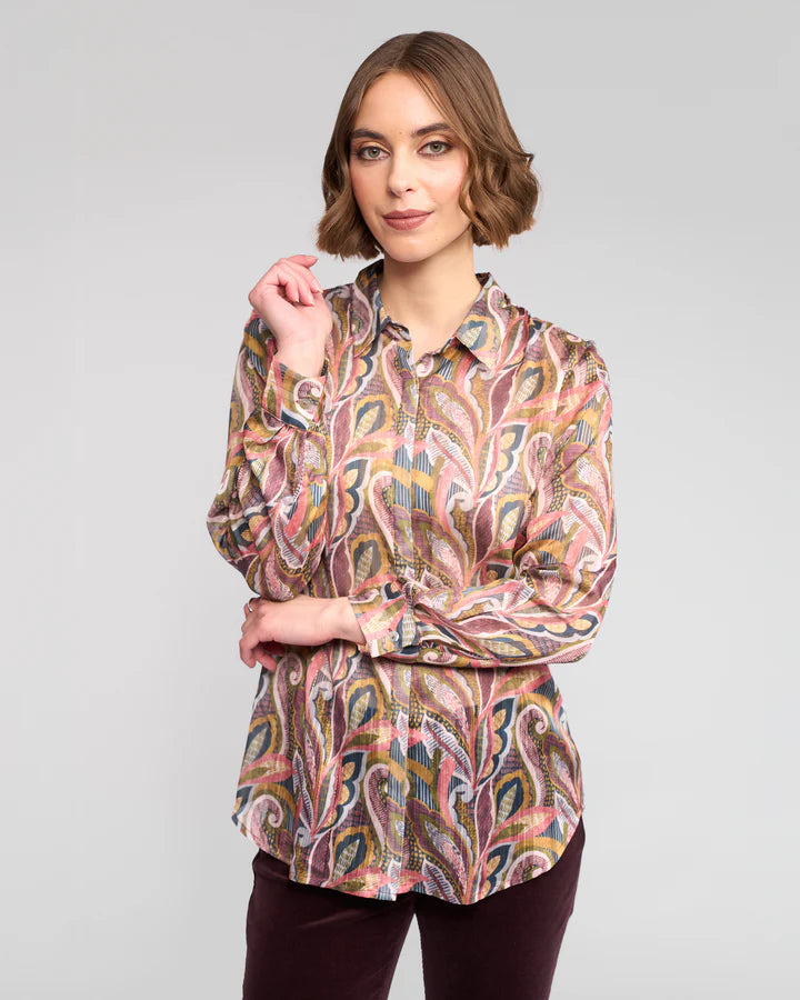Vassalli Ballot Shirt - Sable - Sizes: 10 12 14 16 18