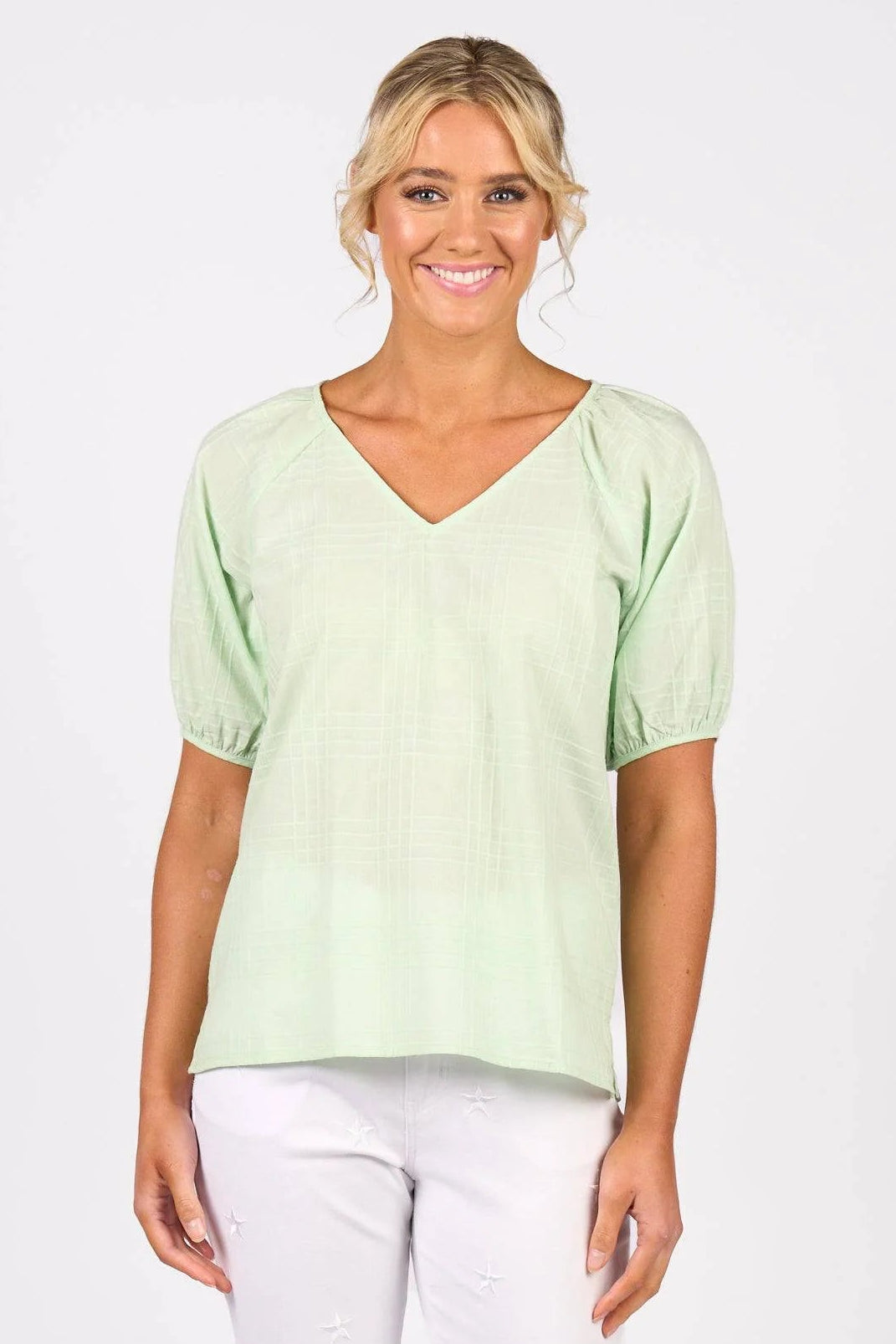 Vassalli Pitch Top - Mint - Sizes: 10 12 14 16