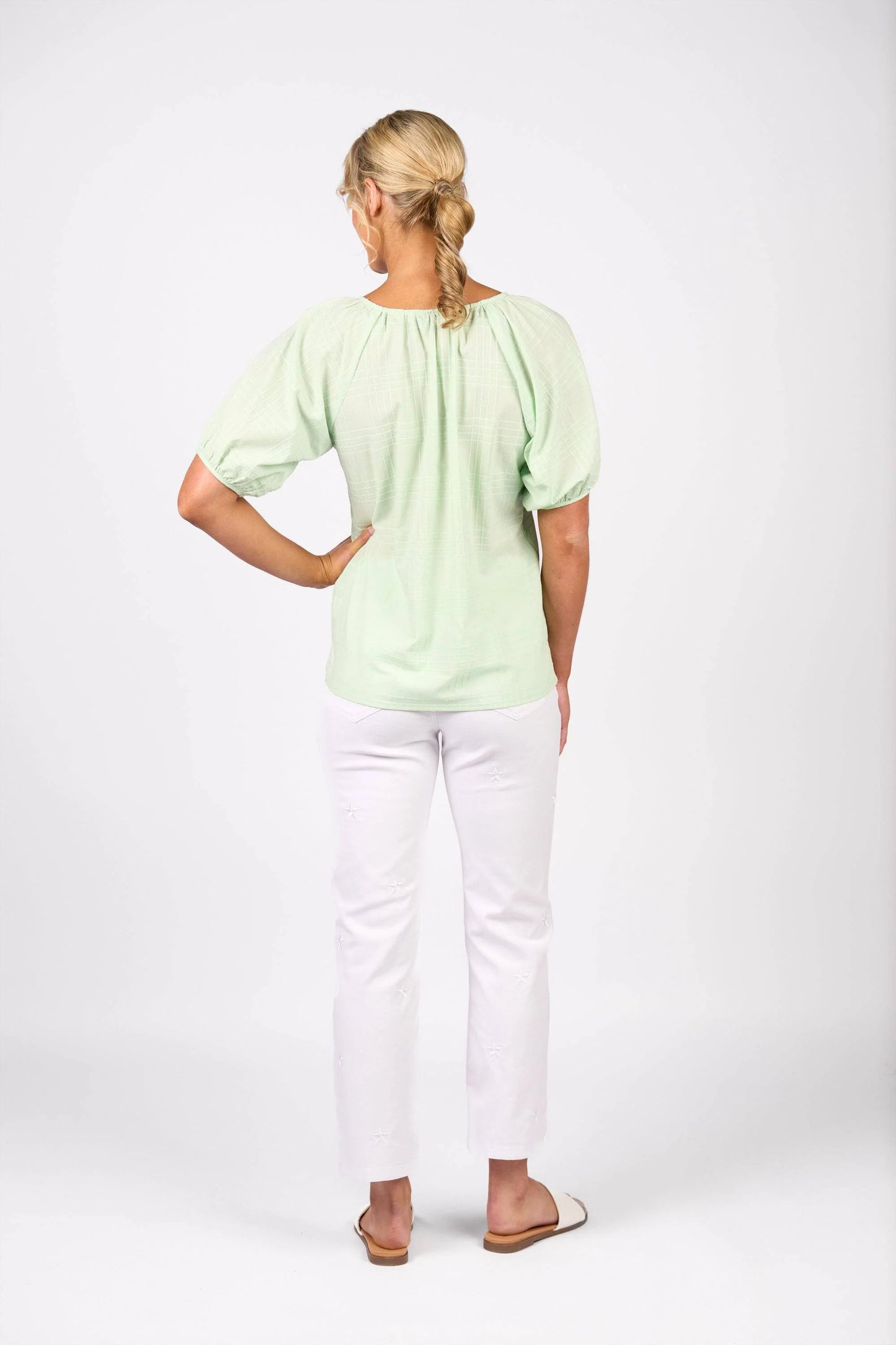 Vassalli Pitch Top - Mint - Sizes: 10 12 14 16
