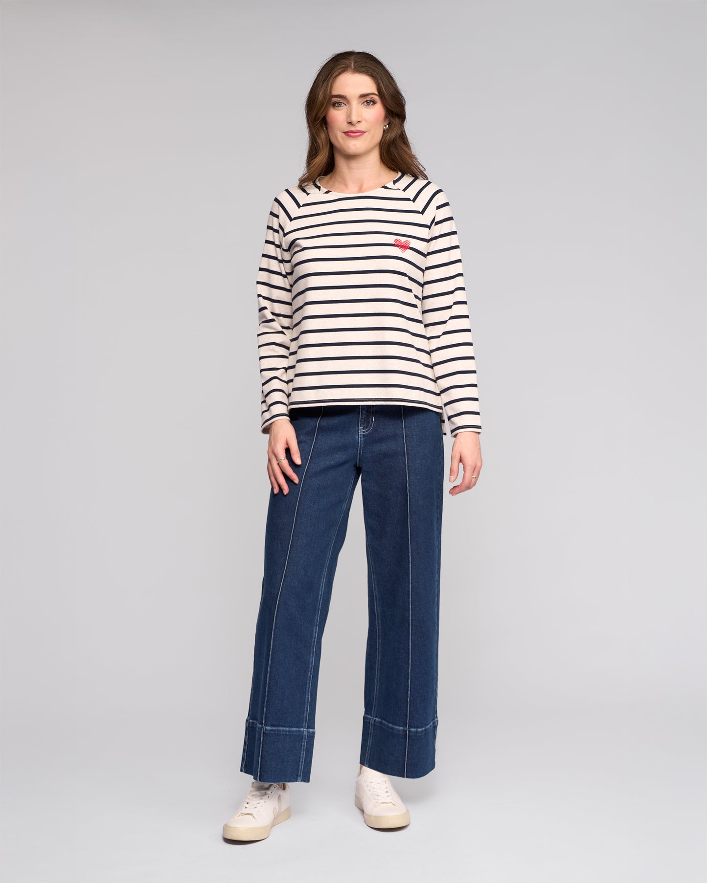 Vassalli "Lover Top" - Ink/Oak- Sizes: 8 10 12 14 16