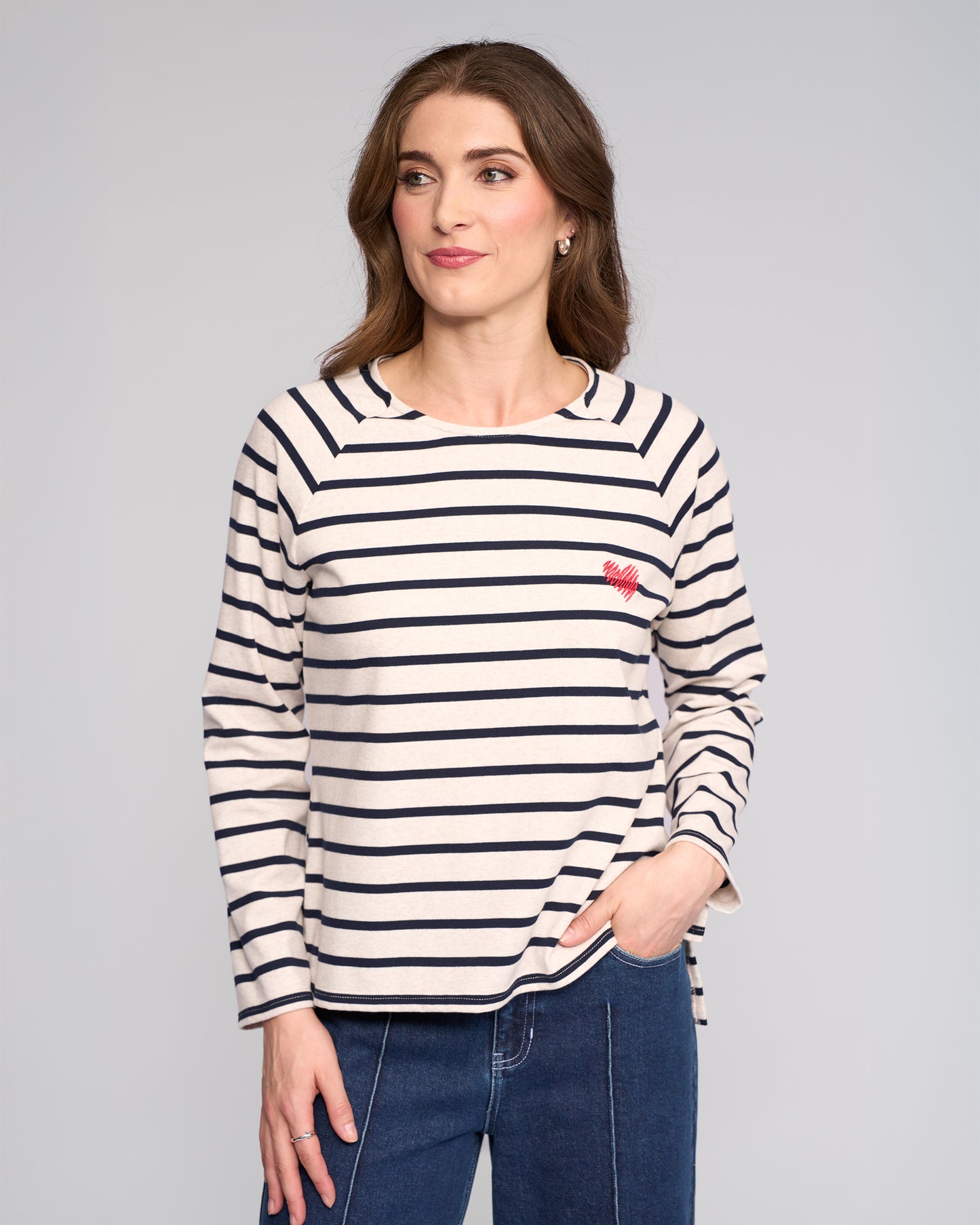 Vassalli "Lover Top" - Ink/Oak- Sizes: 8 10 12 14 16