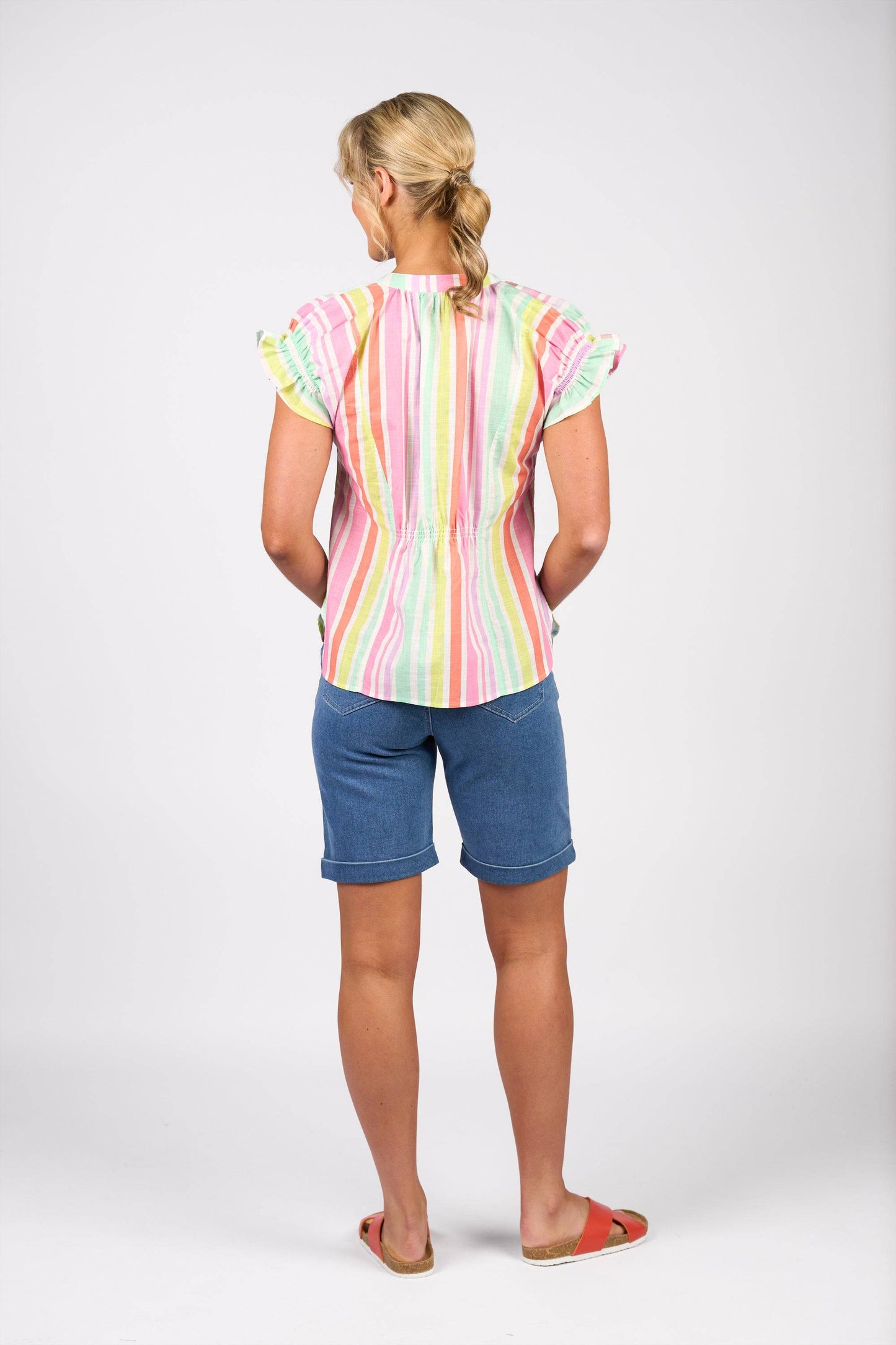SALE  Vassalli    "Evelyn Top"   -   Cabana Stripe  -  Sizes: 8