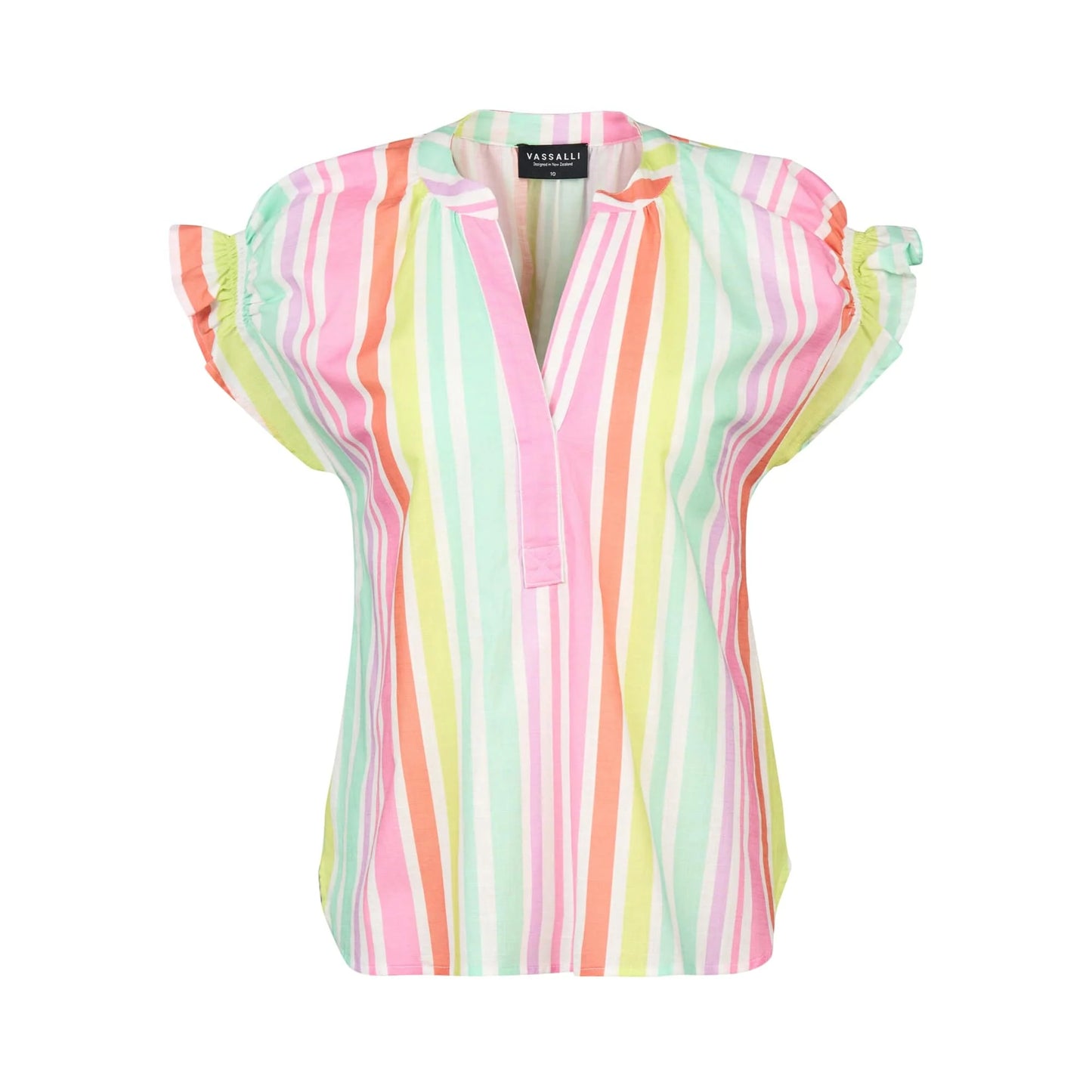SALE  Vassalli    "Evelyn Top"   -   Cabana Stripe  -  Sizes: 8