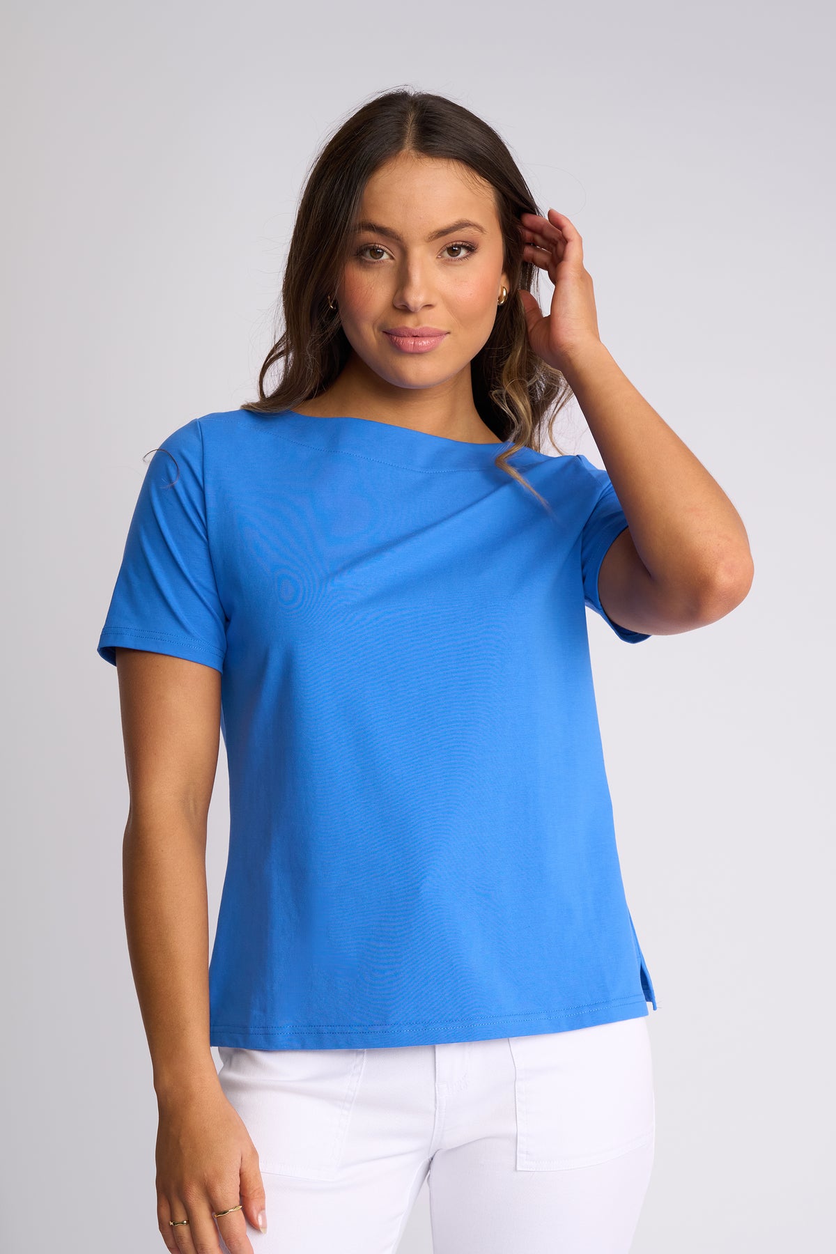 Vassalli "Raya Top" - French Blue - Sizes: 8 10 12 14 16 18