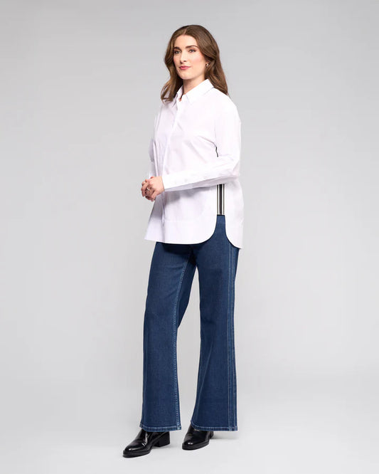 Vassalli Chart Shirt - White - Sizes: 8 10 12 14 16 18