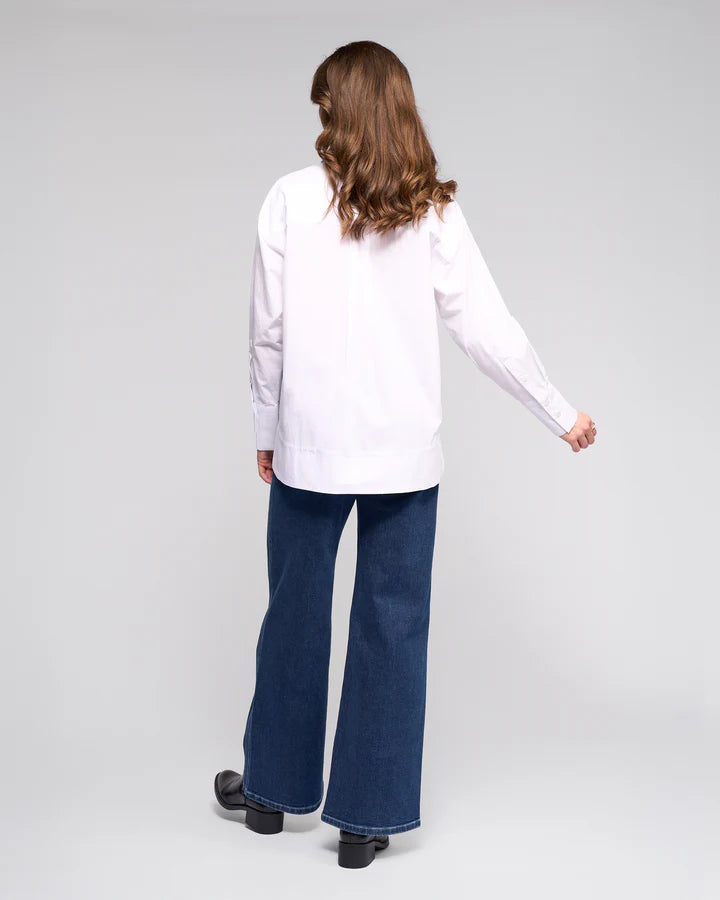 Vassalli Chart Shirt - White - Sizes: 8 10 12 14 16 18