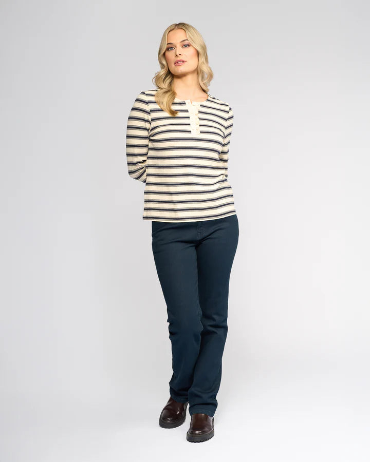 Vassalli "Field Top" - Oat/Ink - 8 12 14 16