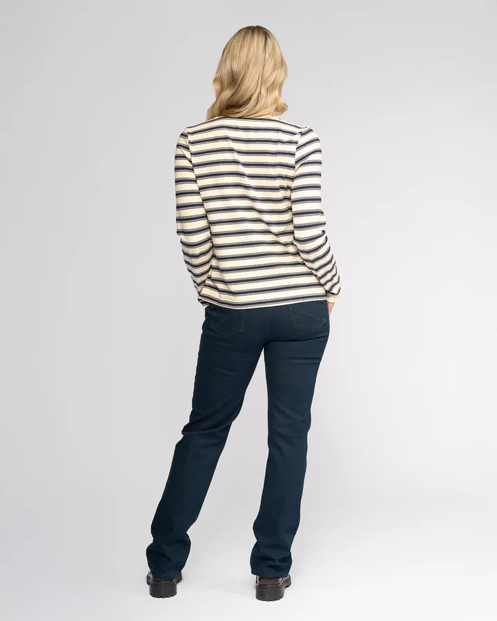 Vassalli "Field Top" - Oat/Ink - 8 12 14 16
