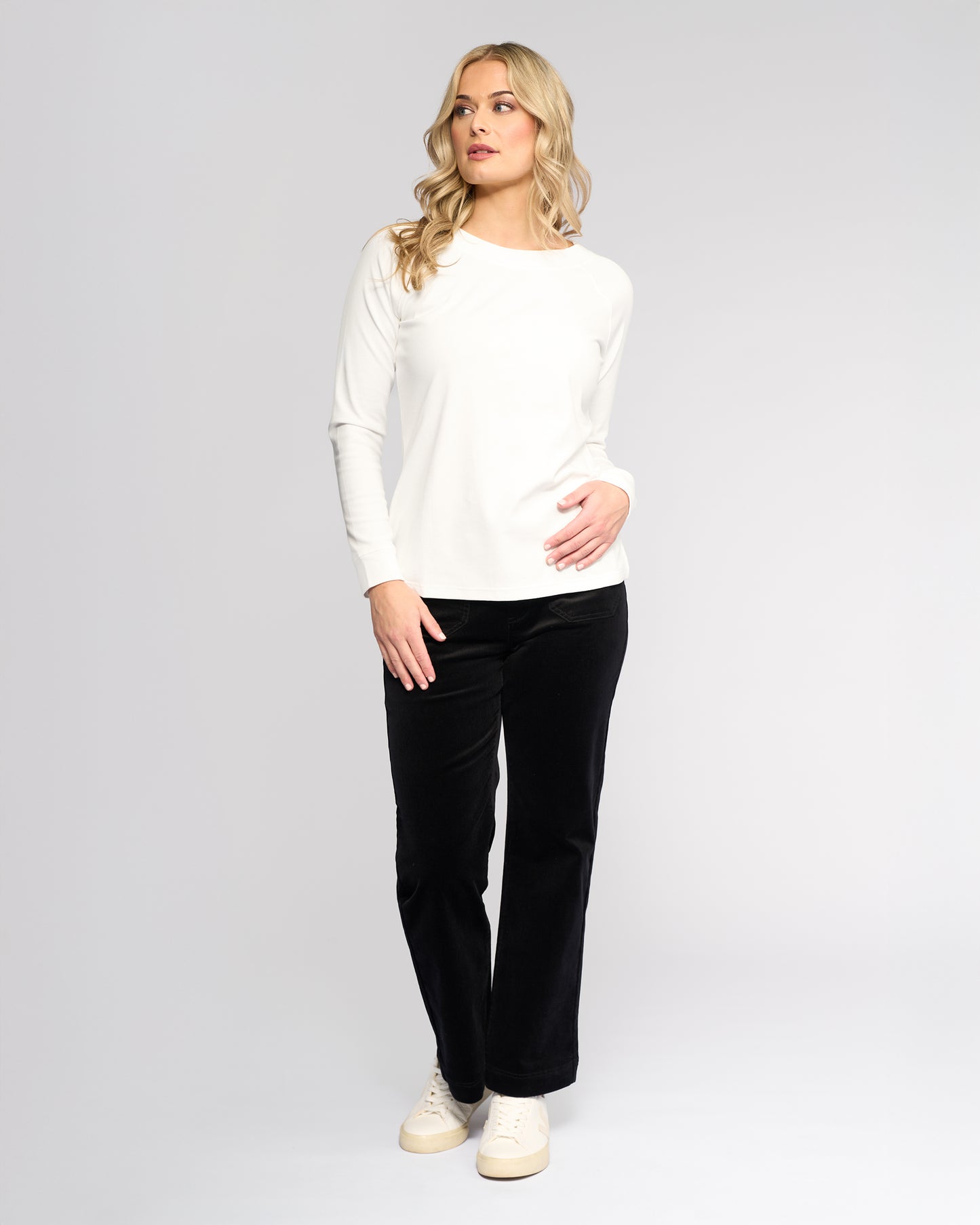 Vassalli "Key Top" - Winter White - Sizes: 10 12 18