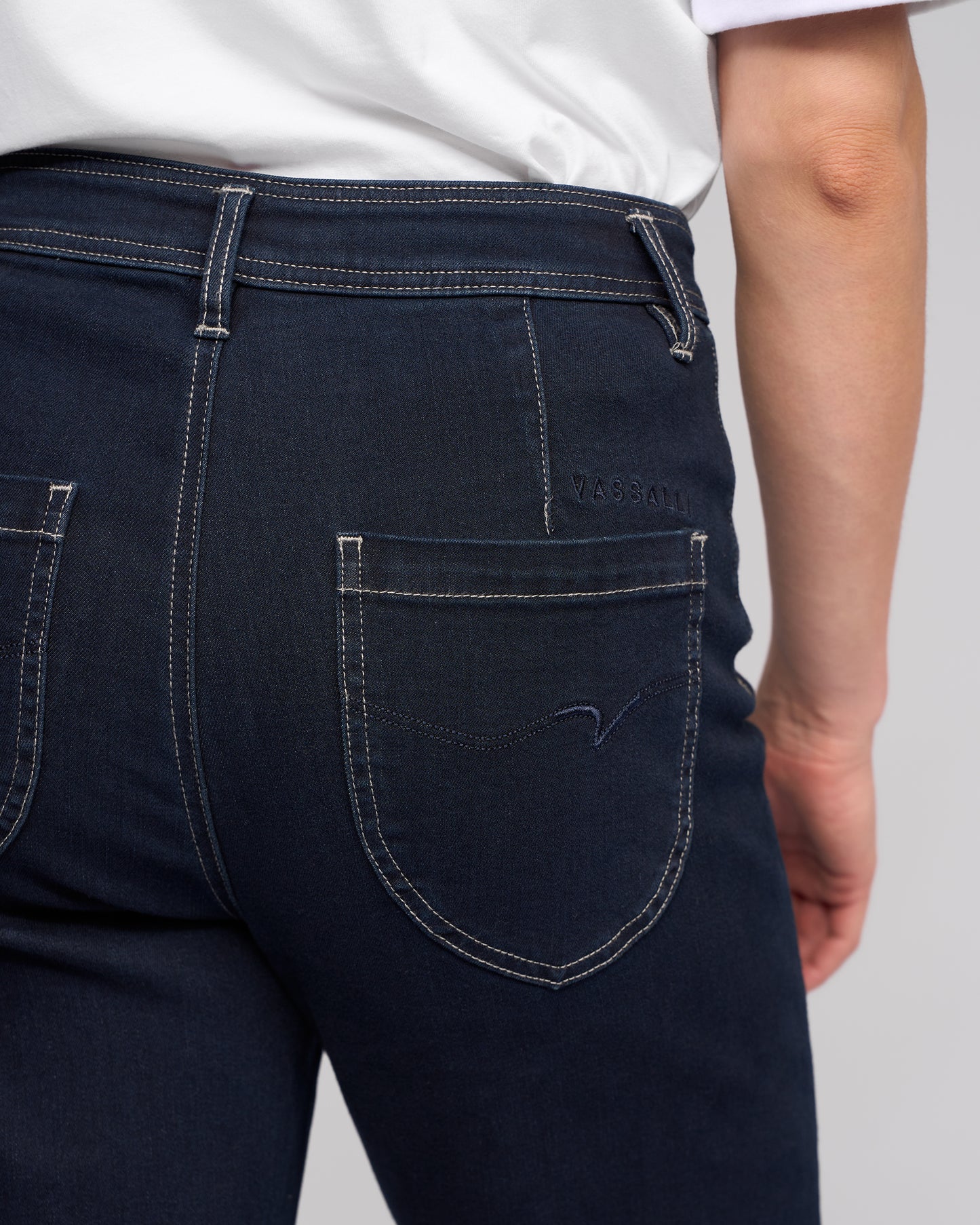 Vassalli "Peace Jean" - Ink Denim - Sizes: 10 12 14 16