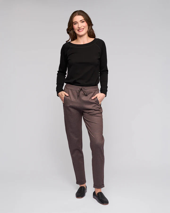Vassalli  "Brooklyn Pant" - Chocolate- Sizes 10 14 16