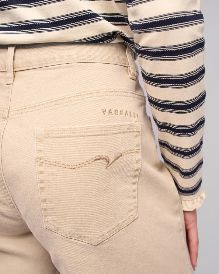 Vassalli "Alley Jean" - Oat Denim - Sizes:  12 14 16
