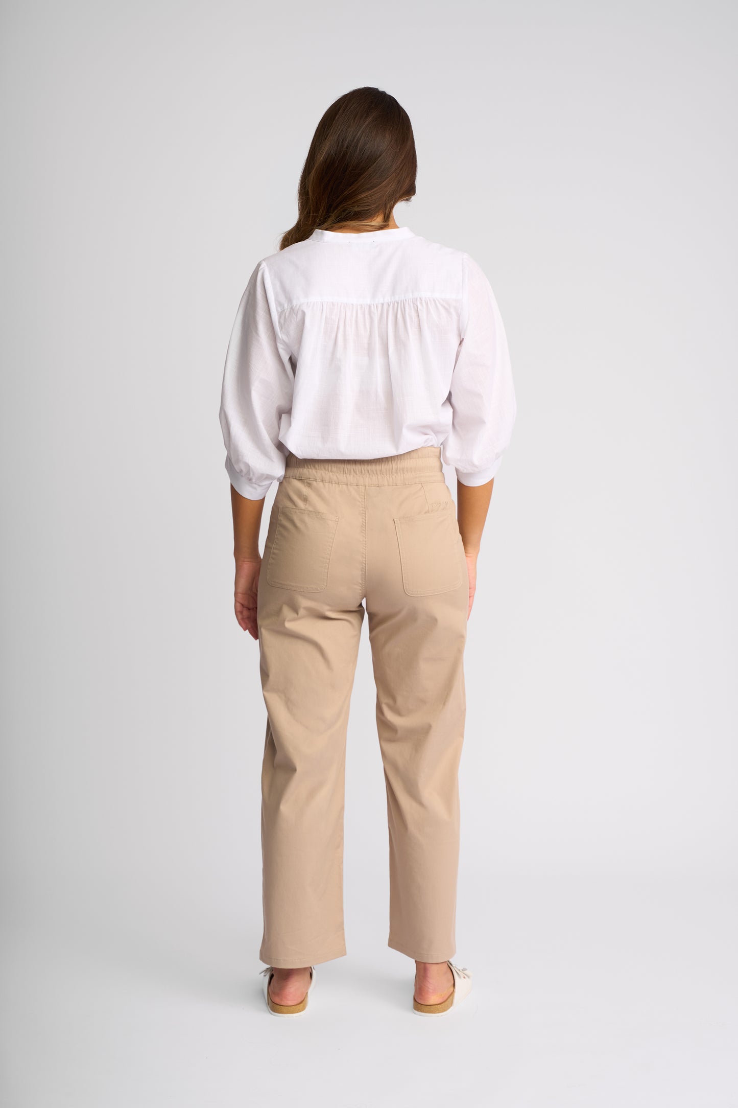 Vassalli "Avon Pant" - Sand - Sizes: 8 12 14