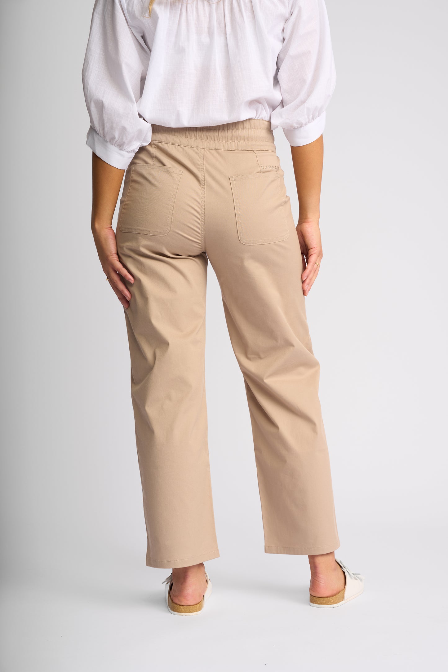 Vassalli "Avon Pant" - Sand - Sizes: 8 12 14